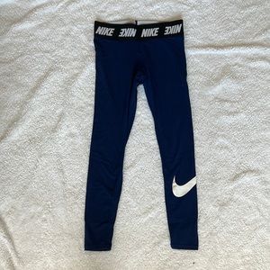 Dark Blue Nike leggings (M)